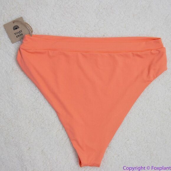 NEW Toast Swim Signature High Waist Bottom in Watermelon, XL‎ - Picture 5 of 14
